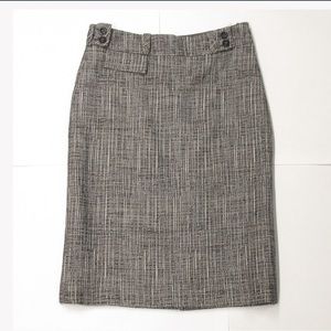 NWT auth CAROLINA HERRARA size 8 wool blend SKIRT